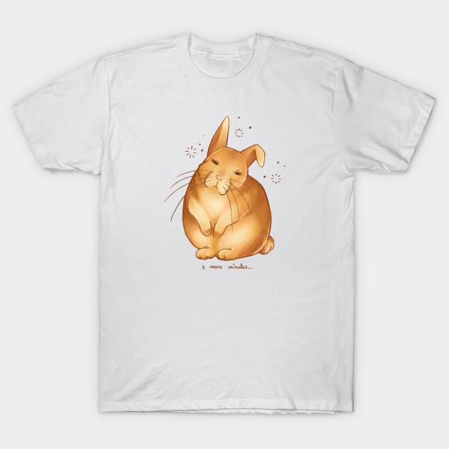 Sleepy Bunny needs 5 more minutes T-Shirt by Leonie Jonk